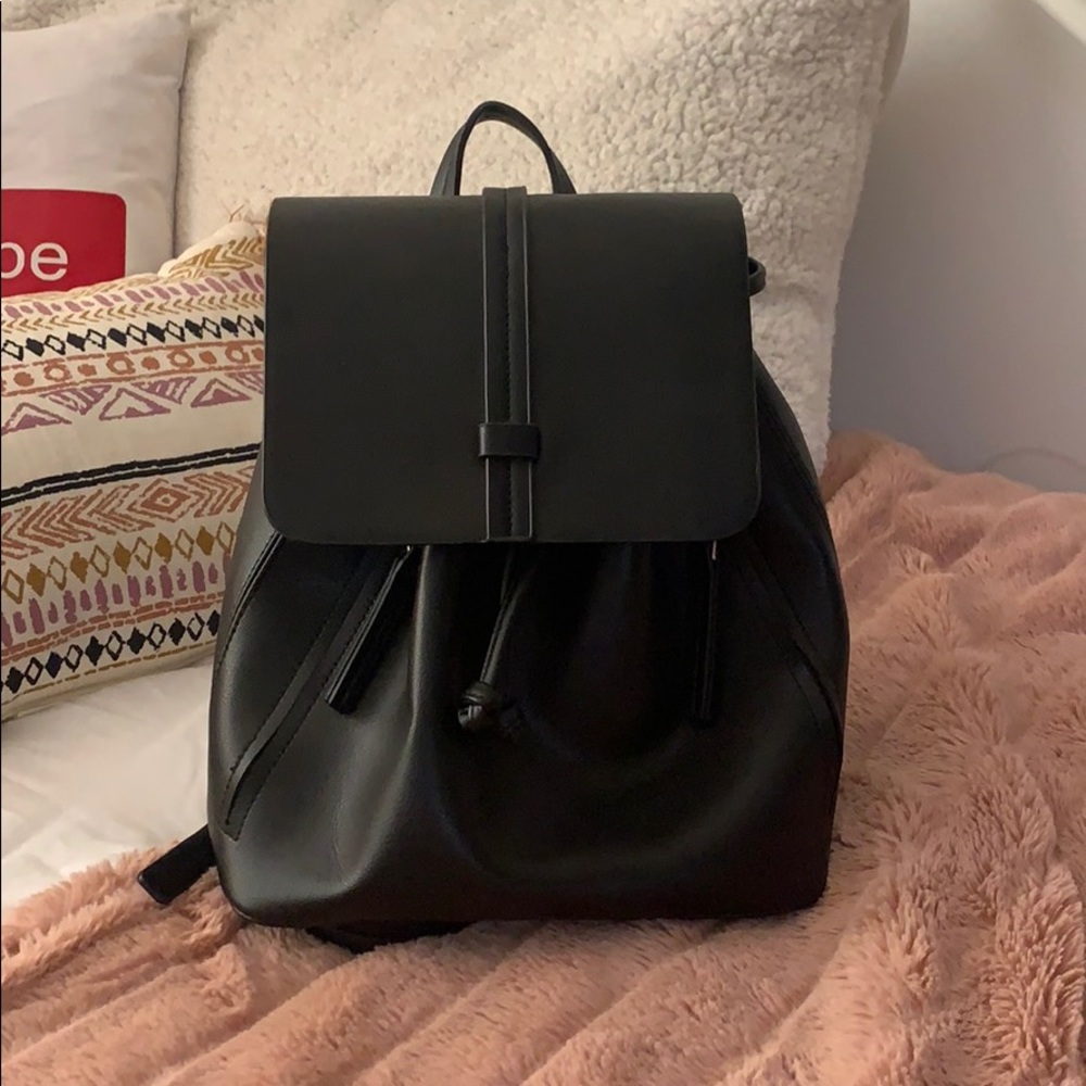 Black backpack